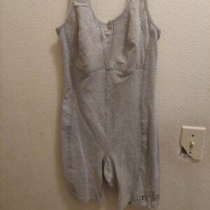 Vintage Champion Grey Bodysuit